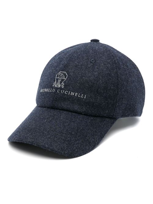 Baseball hat with embroidery Brunello Cucinelli | M038P9850CPM26